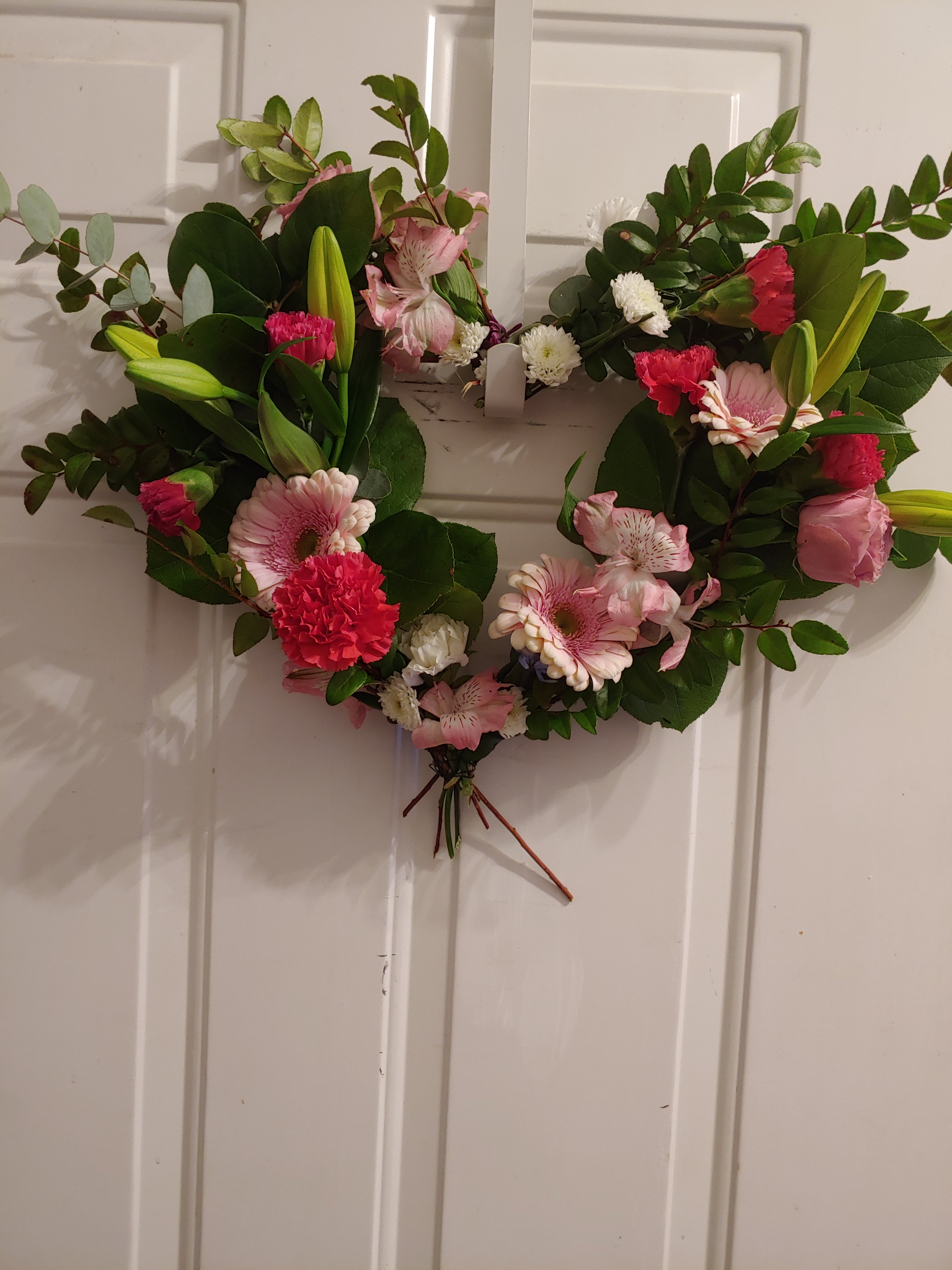 Small 12" Heart Wreath