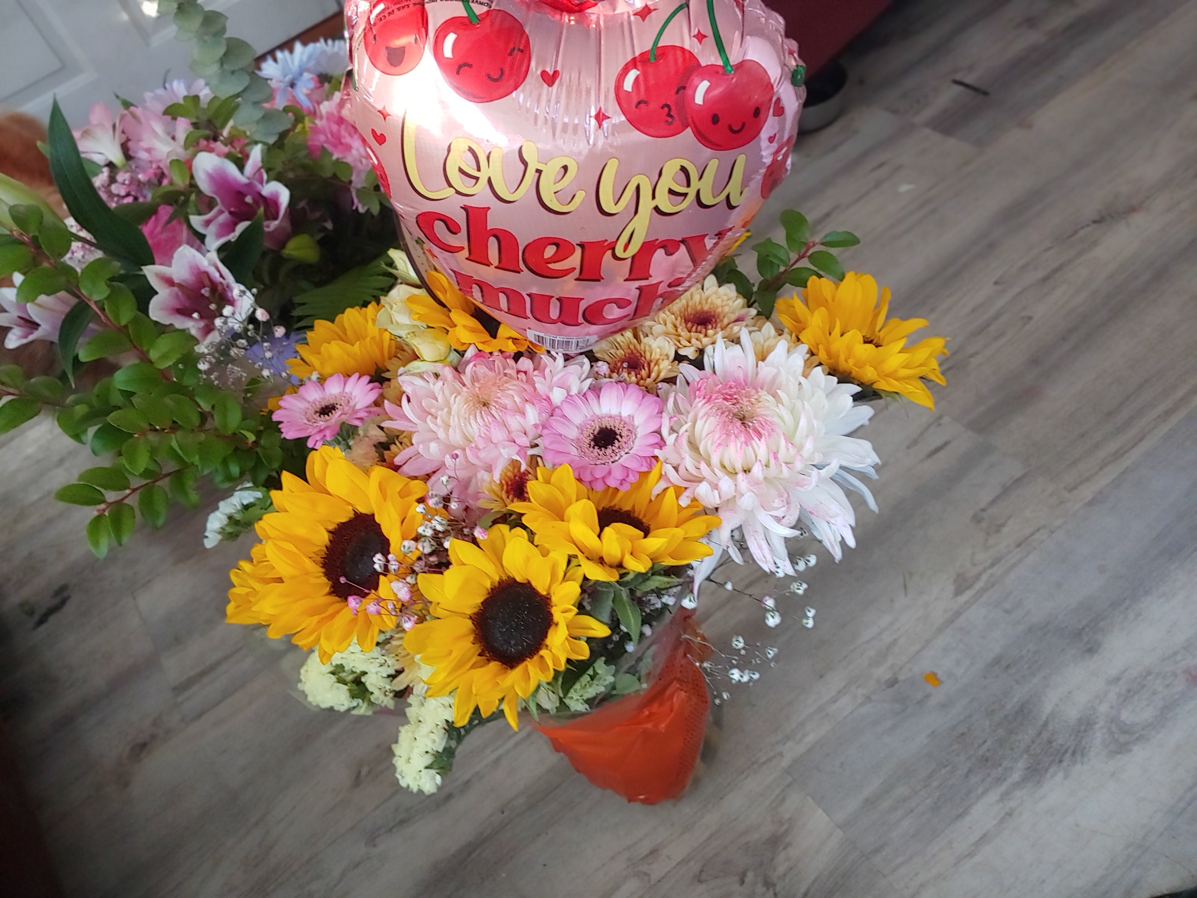 Sunflower arrangement