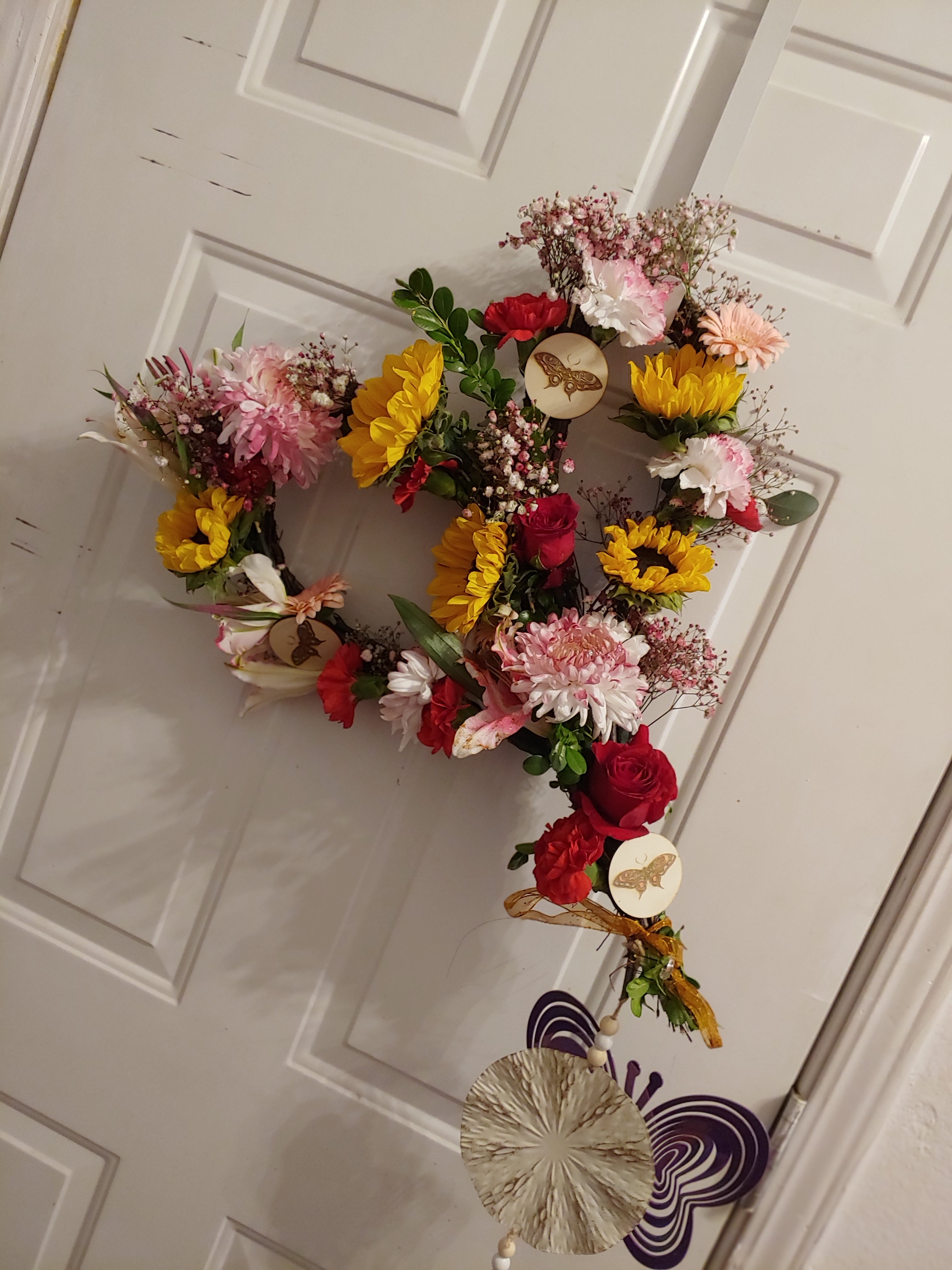 Large heart wreath