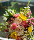 Vased bouquet